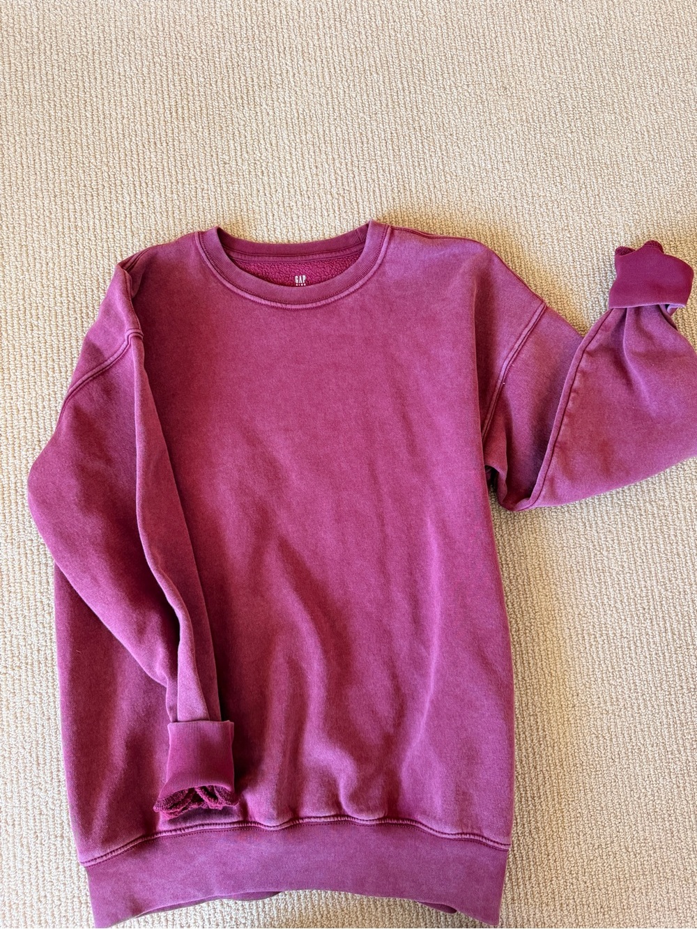 GAP Kids Crewneck Sweatshirt - Plum
